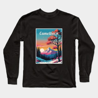 Camelback ski Pennsylvania usa Long Sleeve T-Shirt